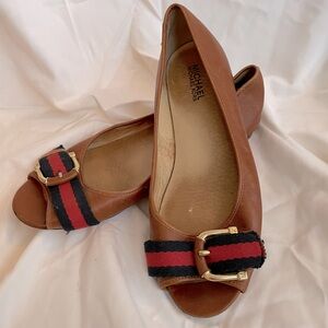 Michael Kors leather flats